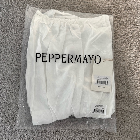 Peppermayo Exclusive
Cloud Whisper Linen Top - White - Picture 7 of 7